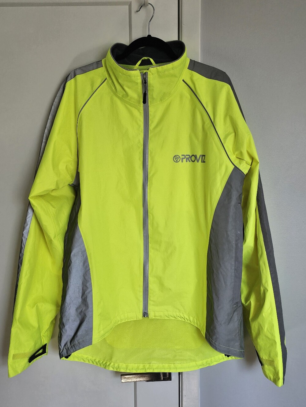 Proviz - Night Rider - Men Reflective Cycling Jacket - Fluo Yellow - Mens L